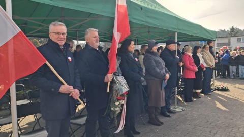 W Białych Błotach uczczono pamięć Żołnierzy Wyklętych/ Fot. Agata Raczek