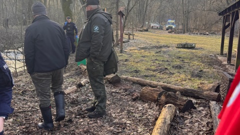 Ciało mężczyzny wyłowiono w piątek z rzeki w Cierpicach pod Toruniem/fot. WOPR Toruń