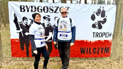 Bieg Pamięci Żołnierzy Wyklętych „Tropem Wilczym” w Bydgoszczy/ Fot. Izabela Langner