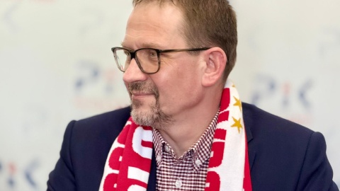 Redaktor Naczelny Polskiego Radia PiK Cezary Wojtczak/fot. Izabela Langner