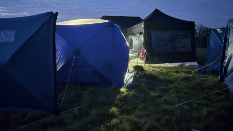 Ciało 57-letniego Grudziądzanina było w walizce/fot. Policja Śląska