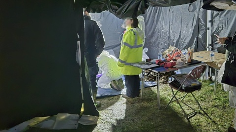 Ciało 57-letniego Grudziądzanina było w walizce/fot. Policja Śląska