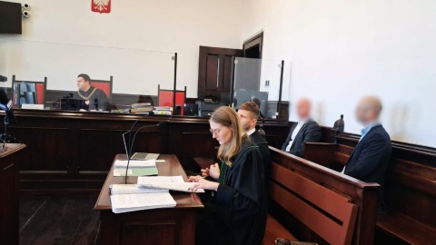 W Sądzie Rejonowym w Żninie toczy się proces w sprawie złego oznakowania budowanej drogi ekspresowej S5, które jesienią 2019 roku miało doprowadzić do dwóch śmiertelnych wypadków/Fot. Agata Raczek