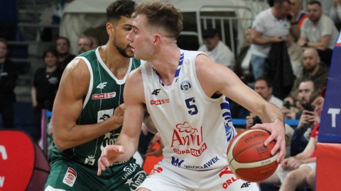 W sobotnim hicie 21. kolejki ORLEN Basket Ligi „Rottweilery” przegrały w Hali Mistrzów z aktualnymi mistrzami Polski 83:91./fot. Patryk Głowacki