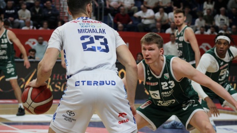 W sobotnim hicie 21. kolejki ORLEN Basket Ligi „Rottweilery” przegrały w Hali Mistrzów z aktualnymi mistrzami Polski 83:91./fot. Patryk Głowacki