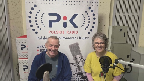 Na zdjęciu Iwona Żyburska i Jarosław Jeździkowski/fot. Bogumiła Wresiło