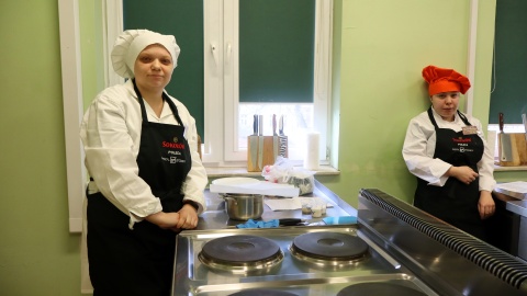 Uczestnicy konkursu „Gotuj z Braillem”/fot. Tatiana Adonis