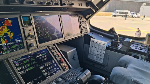 Prezentacja samolotu transportowego Embraer KC-390 Millennium w Bydgoszczy/fot. Agata Raczek