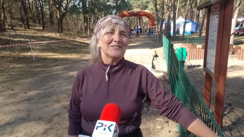 W lasku Rudelka w Toruniu zorganizowano Mistrzostwa Polski Masters w Biegach Przełajowych. / Fot. Michał Zaręba