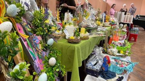 Kiermasz wielkanocny w Hangarze Kultury/fot. Natasza Trzebuchowska