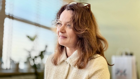 Prezes Klubu Sportowego Ilona Termińska/fot. Izabela Langner