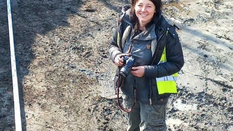 Cmentarzysko sprzed pół tysiąca lat odkryli archeolodzy w centrum Włocławka/fot. Marek Ledwosiński