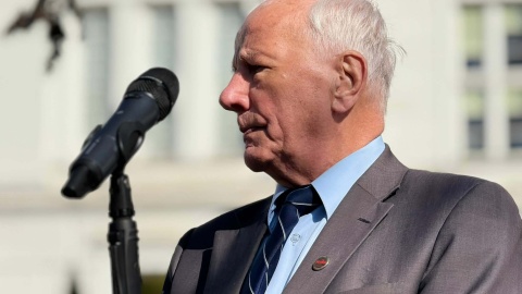 Wydarzenia sprzed 45 lat upamiętniono dzisiaj pod Urzędem Wojewódzkim w Bydgoszczy/Fot. Izabela Langner