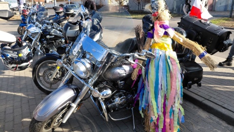 Motocykliści pożegnali zimę i przywitali wiosnę/fot. Radosław Jagieła