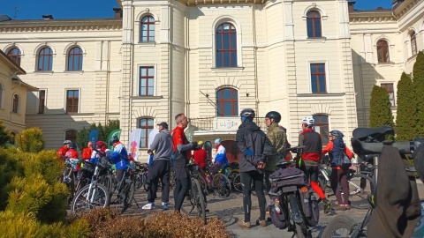 150 osób wzięło udział w pierwszym treningu w konkursie na Rowerową Stolicę Polski organizowanym przez Bydgoszcz/Fot. Monika Siwak
