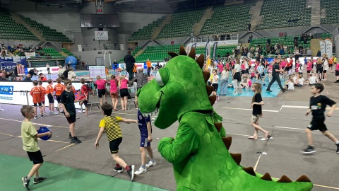 Turniej sportowy „Biały Miś"/fot. Natasza Trzebuchowska