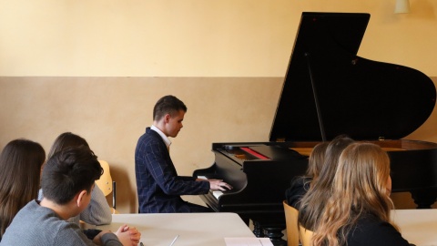 Do Bydgoszczy przyjechali uczniowie z 10 szkół podstawowych z całej Polski. Brali udział w konkursie „Kodowanie brajlem"/fot. Tatiana Adonis