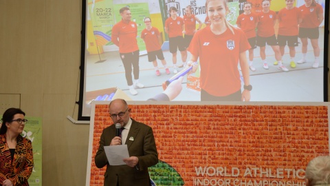 Marszałek Piotr Całbecki przedstawił szczegółowe dane nt. imprezy/fot. Patryk Głowacki