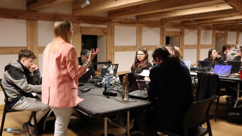 W Bydgoszczy rozpoczął się maraton programowania. BKIhack to 30 drużyn i 24 godziny na opracowanie innowacyjnego rozwiązania informatycznego na określony temat/fot. Tatiana Adonis