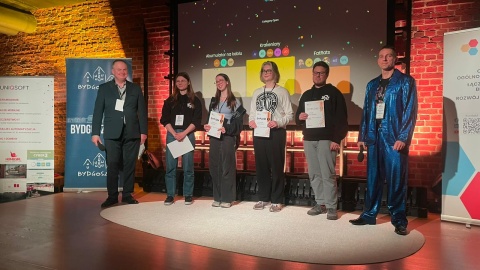 Ogłoszenie wyników bydgoskiego Hackathonu BKIhack/fot. Natasza Trzebuchowska