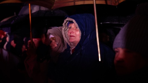 Misterium Męki Pańskiej przy inowrocławskiej tężni. / Fot. FB Powiat Inowrocławski