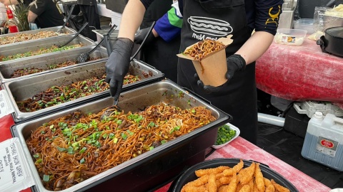 Azjatycki Festiwalu Smaków w Bydgoszczy. / Fot. Natasza Trzebuchowska