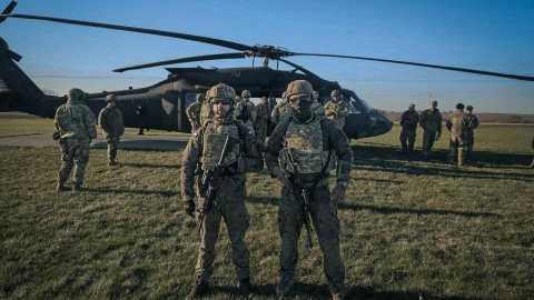 Żołnierz grudziądzkiego Centrum Szkolenia Wojsk Obrony Terytorialnej zwyciężył w prestiżowych zawodach Best Warrior Competition zorganizowanych w Stanach Zjednoczonych fot. CS WOT