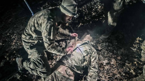 Żołnierz grudziądzkiego Centrum Szkolenia Wojsk Obrony Terytorialnej zwyciężył w prestiżowych zawodach Best Warrior Competition zorganizowanych w Stanach Zjednoczonych fot. CS WOT
