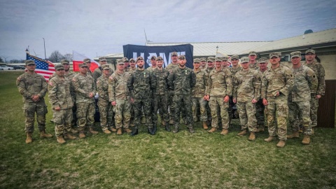 Żołnierz grudziądzkiego Centrum Szkolenia Wojsk Obrony Terytorialnej zwyciężył w prestiżowych zawodach Best Warrior Competition zorganizowanych w Stanach Zjednoczonych fot. CS WOT