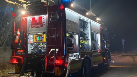 Pożar w Jarantowicach/fot. OSP Choceń