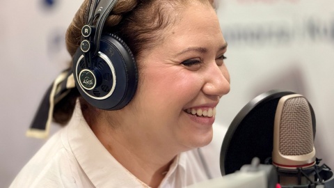 Wokalistka Adrianna Rychwalska/fot. Izabela Langner