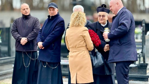 Dziś odbył się pogrzeb Janusza Ratajczaka. Ceniony tenor zginął tydzień temu w wypadku na DK 10 w Przyłubiu/Fot. PR PiK
