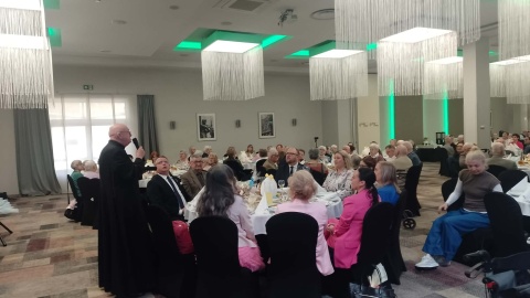 Śniadanie wielkanocne z seniorami z Dziennych Domów Pobytu w Toruniu/Fot. Michał Zaręba