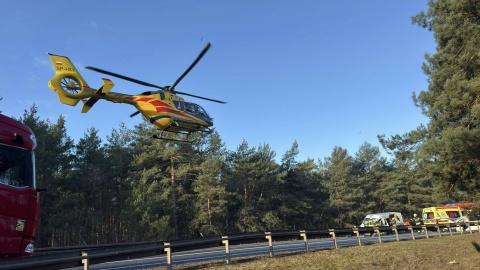 Dwie osoby ranne po zderzeniu osobówki z dostawczakiem na DK 10 w Przyłubiu/fot. Facebook/OSP Solec Kujawski