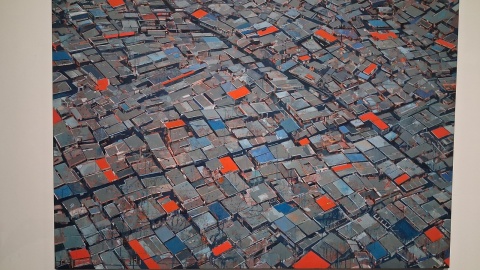 Prace Artura Przebindowskiego w Galerii Sztuki Wozownia. / Fot. Iwona Muszytowska-Rzeszotek