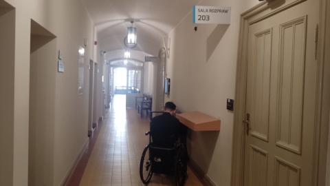 Poszkodowany Filip Sz. / Fot. Michał Zaręba