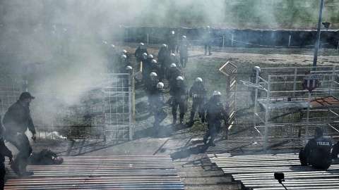 Bydgoscy policjanci zorganizowali praktyczne szkolenie na terenie Stadionu Miejskiego przy ul. Sportowej 2 w Bydgoszczy/Fot. KWP w Bydgoszczy