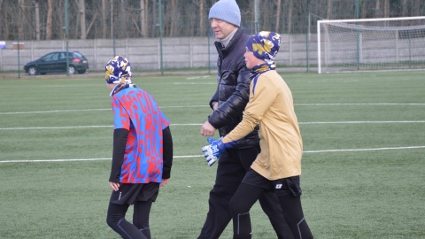 Turniej był okazją dla młodych adeptów na piłkarską rywalizację/fot. Patryk Głowacki