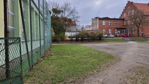 W tym miejscu powstanie hala sportowa/fot. Marcin Doliński