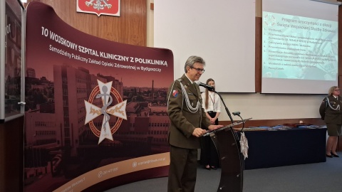 Święta Wojskowej Służby Zdrowia w 10. Wojskowym Szpitalu Klinicznym w Bydgoszczy/fot. Agata Raczek