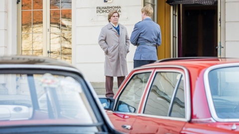 Zdjęcia z planu filmowego „Morderstwa w Filharmonii”/fot. Tomasz Czachorowski dla UMWKP