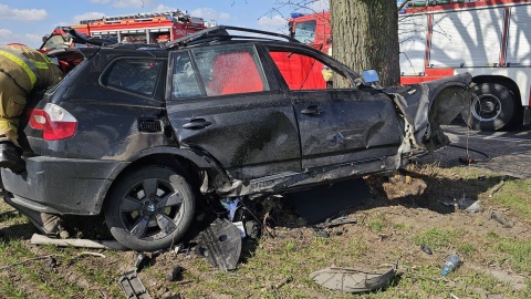 Do śmiertelnego wypadku doszło w miejscowości Witowo-Kolonia w powiecie radziejowskim. / Fot. KP PSP w Radziejowie