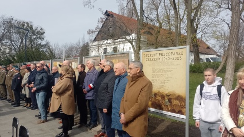 W Toruniu upamiętniono 86. rocznicę Zbrodni Katyńskiej/fot. Michał Zaręba