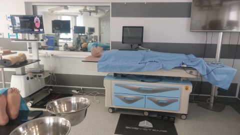 Pierwszy w regionie fantom do przeprowadzania badań endoskopowych stanął w bydgoskim Centrum Symulacji Medycznych Collegium Medicum UMK/Fot. Sława Skibińska-Dmitruk
