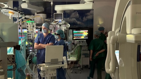 Jedna z najnowocześniejszych kardiochirurgicznych sal operacyjnych w Europie jest w bydgoskim szpitalu Jurasza/Fot. Izabela Langner