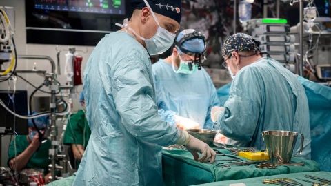 Jedna z najnowocześniejszych kardiochirurgicznych sal operacyjnych w Europie jest w bydgoskim szpitalu Jurasza/Fot. Izabela Langner