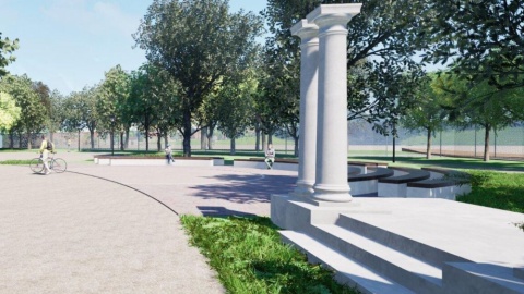 W Wagańcu w powiecie aleksandrowskim zostanie odbudowany dwór, który spłonął w latach 90-tych/Wizualizacja, projekt Archi-Graf, nadesłane: UG Waganiec