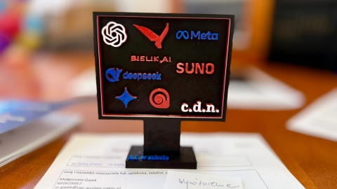 Prace nagrodzone w konkursie drukowania różnych form w 3D/fot. Izabela Langner