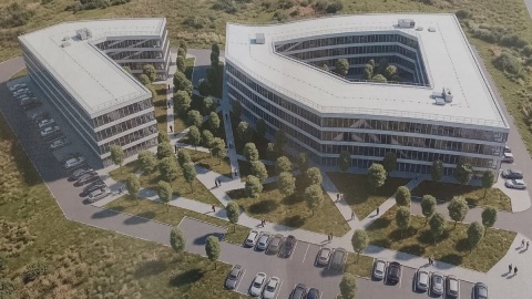 Wizualizacja Kujawsko-Pomorskiego Centrum Naukowo-Technologicznego im. prof. Jana Czochralskiego w Toruniu/fot. Michał Zaręba