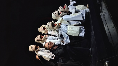 Próba medialna do spektaklu w Teatrze Baj Pomorski pt. „Śpiąca Królewna"/fot. Iwona Muszytowska-Rzeszotek